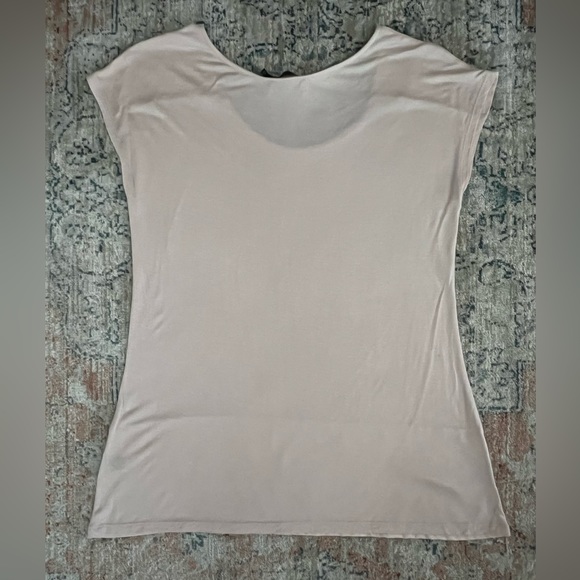 The Limited cap sleeve tank top size large in a blush pink. - Picture 2 of 2